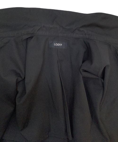 LOEFF（ロエフ）LOEFF (ロエフ) ギャバ ミリタリー ベスト ブラック サイズ:表記無しの古着・服飾アイテム