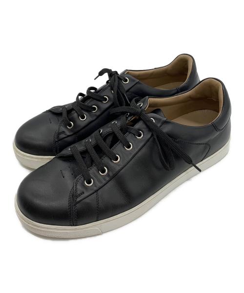 Gianvito Rossi（ジャンヴィト ロッシ）Gianvito Rossi (ジャンヴィト・ロッシ) Gianvito Rossi レザーローカットスニーカー ブラック サイズ:42の古着・服飾アイテム