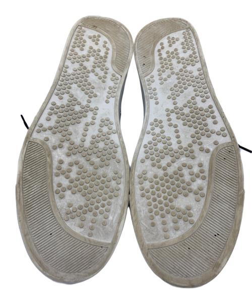 Gianvito Rossi（ジャンヴィト ロッシ）Gianvito Rossi (ジャンヴィト・ロッシ) Gianvito Rossi レザーローカットスニーカー ブラック サイズ:42の古着・服飾アイテム