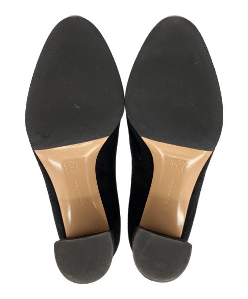 Gianvito Rossi（ジャンヴィト ロッシ）Gianvito Rossi (ジャンヴィト・ロッシ) スウェードパンプス ブラック サイズ:36の古着・服飾アイテム