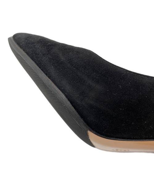 Gianvito Rossi（ジャンヴィト ロッシ）Gianvito Rossi (ジャンヴィト・ロッシ) スウェードパンプス ブラック サイズ:36の古着・服飾アイテム