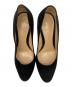 中古・古着 Gianvito Rossi (ジャンヴィト・ロッシ) スウェードパンプス ブラック サイズ:36：7000円