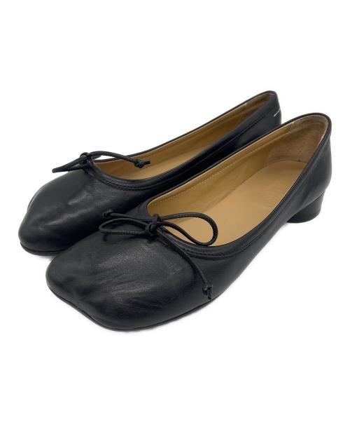 MM6 Maison Margiela（エムエムシックスメゾンマルジェラ）MM6 Maison Margiela (エムエムシックス メゾンマルジェラ) BALLET SHOE ブラック サイズ:37の古着・服飾アイテム