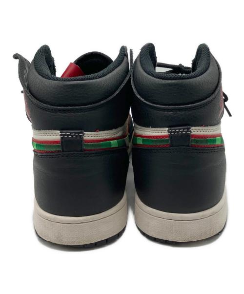 NIKE（ナイキ）NIKE (ナイキ) AIR JORDAN 1 RETRO HIGH OG ブラック×ホワイト サイズ:28の古着・服飾アイテム