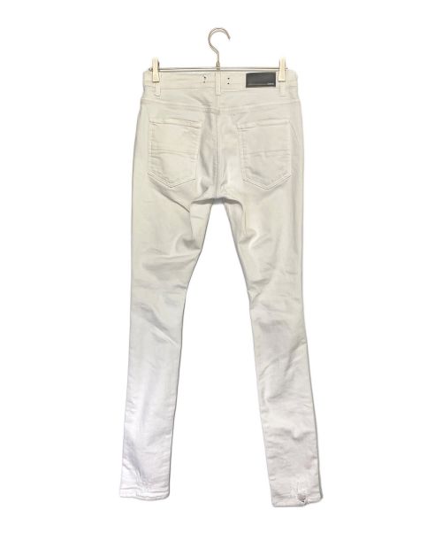 AMIRI（アミリ）AMIRI (アミリ) ダメージ加工デニムパンツ ホワイト サイズ:76cm(W30)の古着・服飾アイテム
