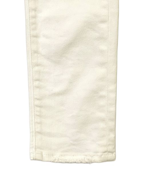 AMIRI（アミリ）AMIRI (アミリ) ダメージ加工デニムパンツ ホワイト サイズ:76cm(W30)の古着・服飾アイテム