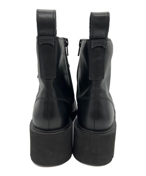 CAMPER（カンペール）CAMPER (カンペール) Milah ミラ アンクルブーツ ブラック サイズ:37の古着・服飾アイテム