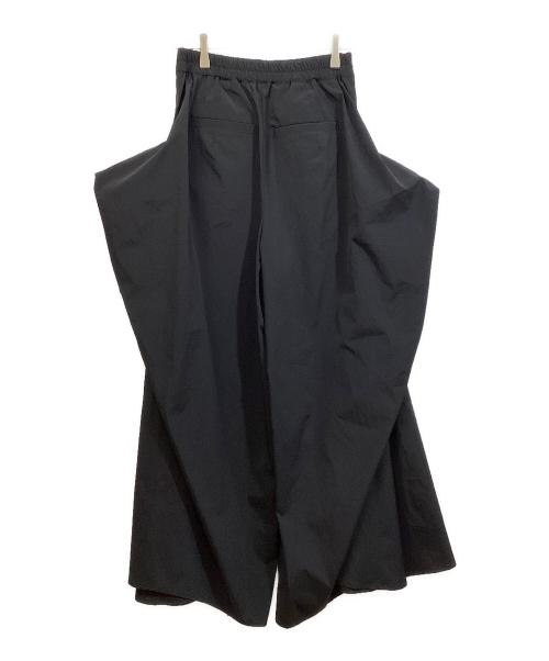 UN3D.（アンスリード）UN3D. (アンスリード) TUCK GATHER WIDE PT ブラック サイズ:38の古着・服飾アイテム