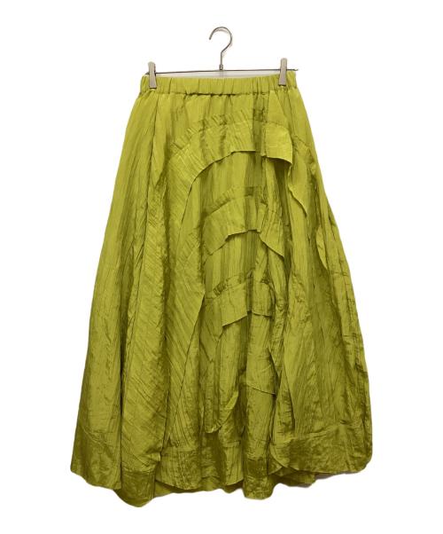 AULA（オーラ）AULA (オーラ) Peace Work Long Sk イエロー サイズ:FREE 未使用品の古着・服飾アイテム