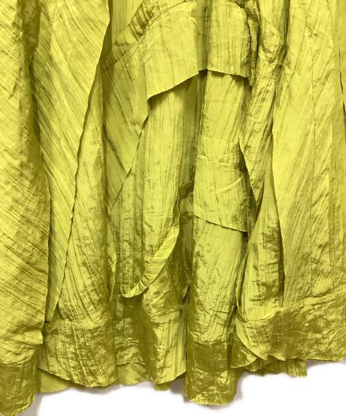 AULA（オーラ）AULA (オーラ) Peace Work Long Sk イエロー サイズ:FREE 未使用品の古着・服飾アイテム