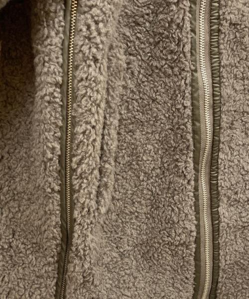 CASA FLINE（カーサフライン）CASA FLINE (カーサフライン) ステンカラーボアリバーシブルJKコート オリーブ サイズ:Freeの古着・服飾アイテム