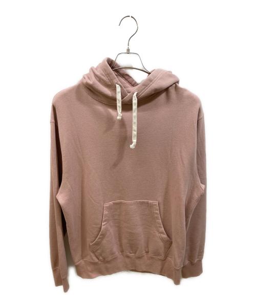 BEAMS PLUS（ビームスプラス）BEAMS PLUS (ビームスプラス) プルオーバー フーディ ジャパン スウェット ピンク サイズ:Ｍの古着・服飾アイテム