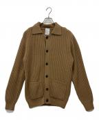 BIBLIOTHECA×BEAMS Fビブリアテカ×ビームスエフ）の古着「ウールカシミヤシャツカーディガン」｜ベージュ