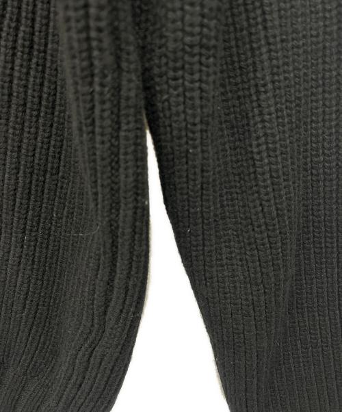 FILIPPO DE LAURENTIIS（フィリッポ・デ・ローレンティス）FILIPPO DE LAURENTIIS (フィリッポ・デ・ローレンティス) ウール カシミヤ カーディガン ブラック サイズ:46の古着・服飾アイテム