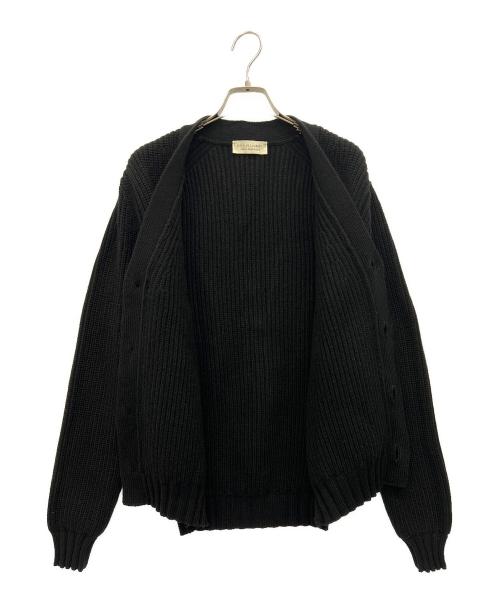 FILIPPO DE LAURENTIIS（フィリッポ・デ・ローレンティス）FILIPPO DE LAURENTIIS (フィリッポ・デ・ローレンティス) ウール カシミヤ カーディガン ブラック サイズ:46の古着・服飾アイテム