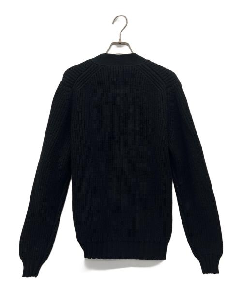 FILIPPO DE LAURENTIIS（フィリッポ・デ・ローレンティス）FILIPPO DE LAURENTIIS (フィリッポ・デ・ローレンティス) ウール カシミヤ カーディガン ブラック サイズ:46の古着・服飾アイテム