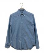 BEAMS Fビームスエフ）の古着「ライトシャンブレーボタンダウンシャツ」｜スカイブルー