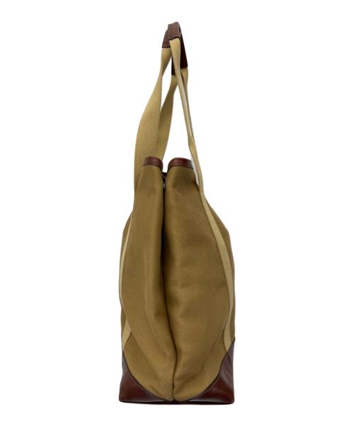 CROOTS（クルーツ）CROOTS (クルーツ) BEAMS F (ビームスエフ) 別注 キャンバス トートバッグ ブラウンの古着・服飾アイテム