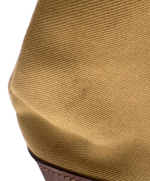 CROOTS（クルーツ）CROOTS (クルーツ) BEAMS F (ビームスエフ) 別注 キャンバス トートバッグ ブラウンの古着・服飾アイテム