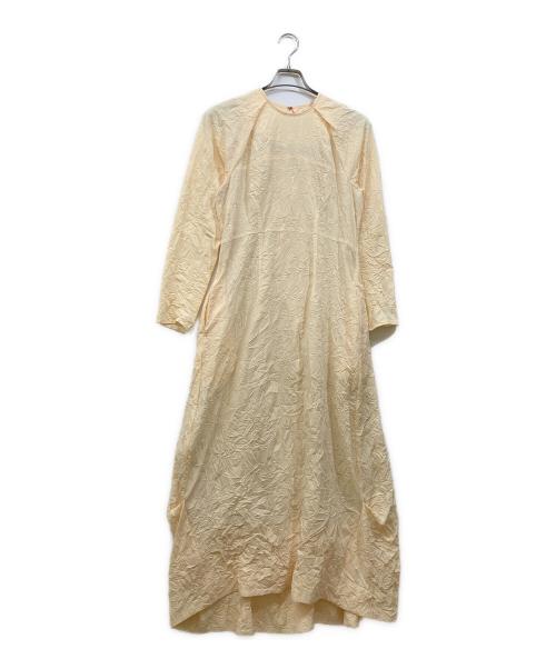 styling/（スタイリング）styling/ (スタイリング) バックジップコクーンワンピース イエロー サイズ:1の古着・服飾アイテム