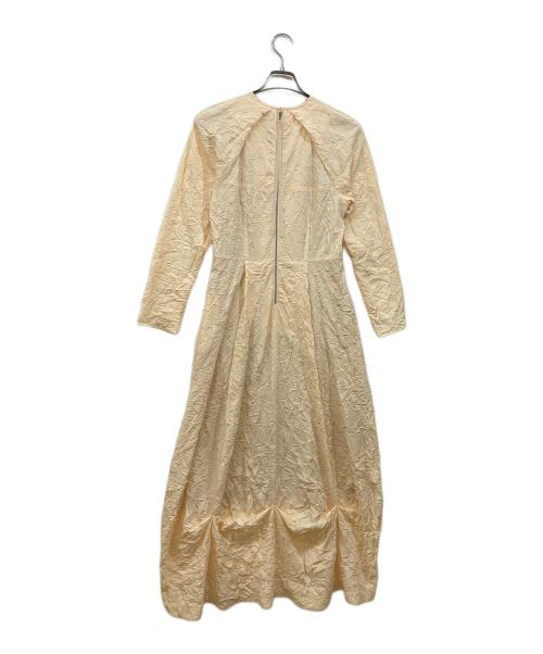 styling/（スタイリング）styling/ (スタイリング) バックジップコクーンワンピース イエロー サイズ:1の古着・服飾アイテム