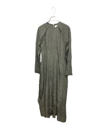 styling/（スタイリング）の古着「バックジップコクーンワンピース」｜ブラック