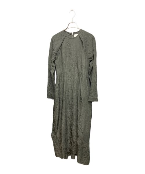 styling/（スタイリング）styling/ (スタイリング) バックジップコクーンワンピース ブラック サイズ:1の古着・服飾アイテム