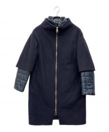 HERNO（ヘルノ）の古着「ダウンドッキングコート」｜ネイビー