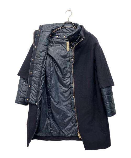 HERNO（ヘルノ）HERNO (ヘルノ) ダウンドッキングコート ネイビー サイズ:42の古着・服飾アイテム