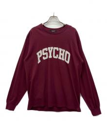 UNDERCOVER（アンダーカバー）の古着「PSYCHO LS」｜ボルドー