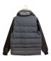 UNDERCOVER (アンダーカバー) High Neck Arm Leather Boa Blouson（ハイネックアームレザーボアブルゾン） グレー×ブラック サイズ:1：40000円
