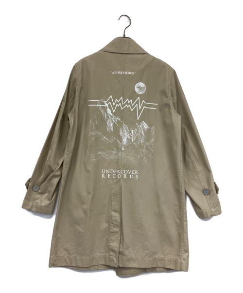 UNDERCOVER（アンダーカバー）UNDERCOVER (アンダーカバー) NOISEMOON/ステンカラーコート ベージュ サイズ:2の古着・服飾アイテム