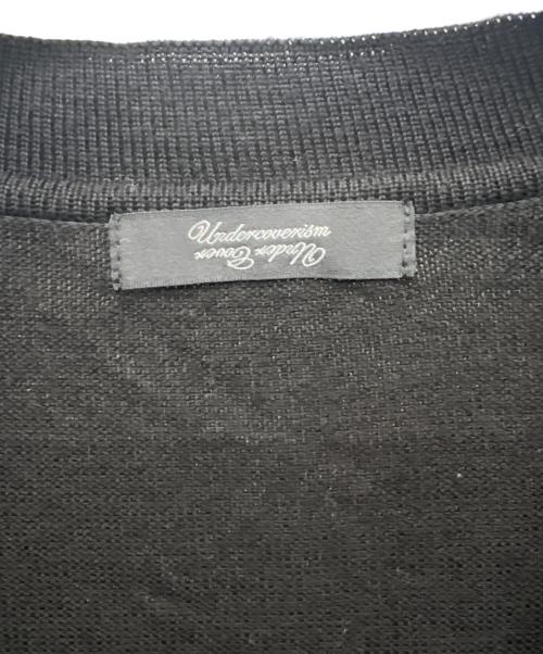 UNDERCOVER（アンダーカバー）UNDERCOVER (アンダーカバー) ジップデザインカーディガン ブラック サイズ:2の古着・服飾アイテム