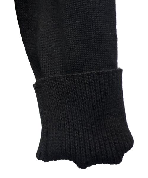 UNDERCOVER（アンダーカバー）UNDERCOVER (アンダーカバー) ジップデザインカーディガン ブラック サイズ:2の古着・服飾アイテム