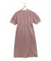 6(ROKU) BEAUTY&YOUTH (ロク ビューティーアンドユース) VOLUME SLEEVE DRESS/ワンピース ピンク サイズ:38：5000円