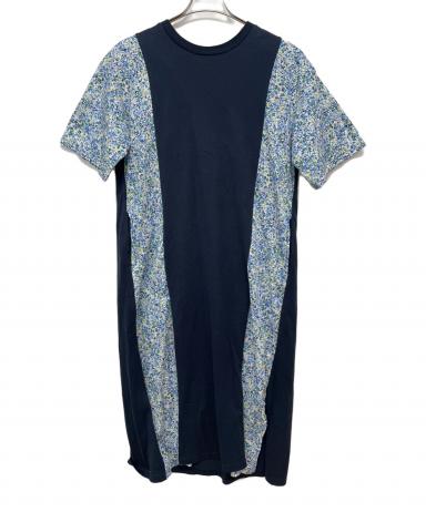 中古・古着通販】ZUCCA (ズッカ) LIBERTY PRINTドッキングワンピース