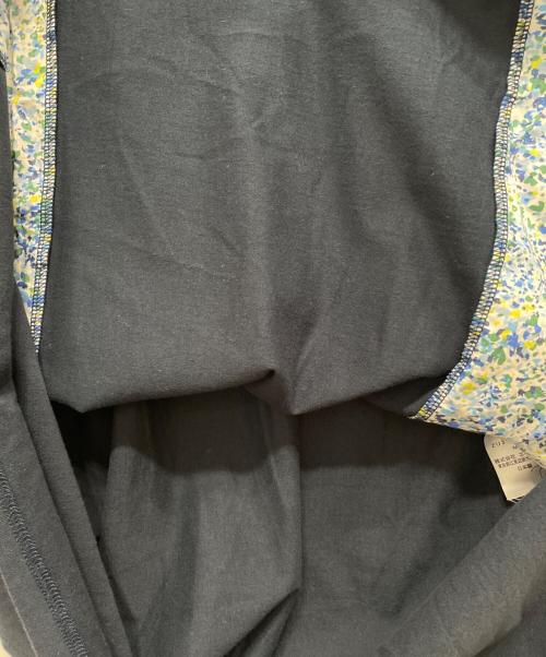 ZUCCA（ズッカ）ZUCCA (ズッカ) LIBERTY PRINTドッキングワンピース ネイビー サイズ:Ｍの古着・服飾アイテム