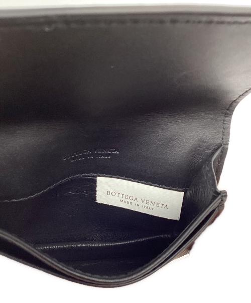 BOTTEGA VENETA（ボッテガベネタ）BOTTEGA VENETA (ボッテガベネタ) 名刺入れ ブラックの古着・服飾アイテム