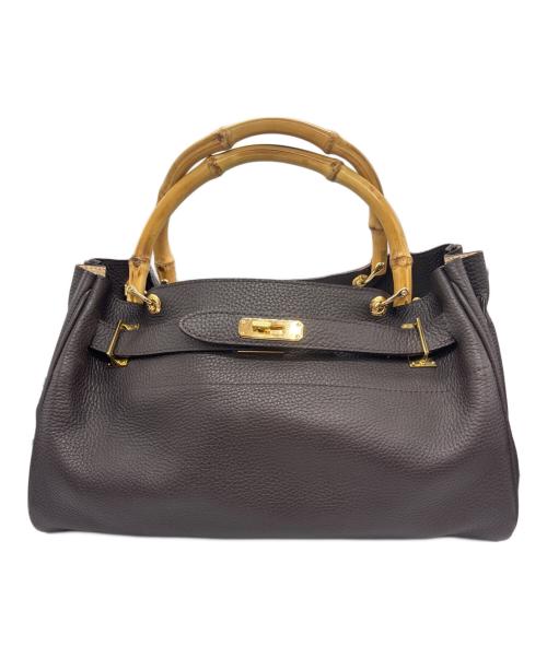 SITA PARANTICA（シータパランティカ）sita parantica (シータパランティカ) シボカワバンブーBAG ブラウンの古着・服飾アイテム