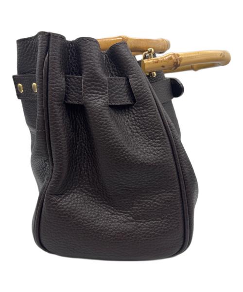 SITA PARANTICA（シータパランティカ）sita parantica (シータパランティカ) シボカワバンブーBAG ブラウンの古着・服飾アイテム