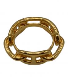 HERMES（エルメス）の古着「シェーヌダンクルスカーフリング」｜ゴールド