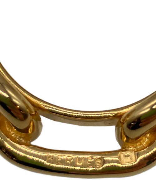 HERMES（エルメス）HERMES (エルメス) シェーヌダンクルスカーフリング ゴールド サイズ:表記無の古着・服飾アイテム