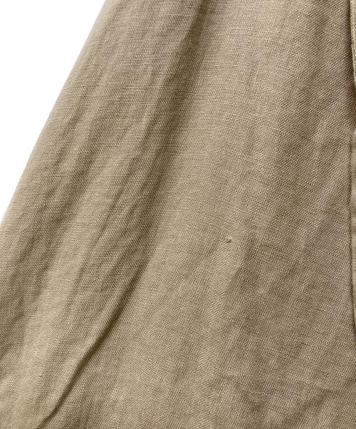 KAGURE（カグレ）kagure (カグレ) リネンキャミワンピース ブラウン サイズ:Freeの古着・服飾アイテム