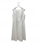 NOLLEY'Sノーリーズ）の古着「トリコットワンピース」｜ホワイト