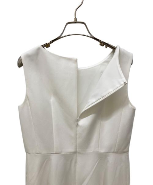 NOLLEY'S（ノーリーズ）NOLLEY'S (ノーリース) トリコットワンピース ホワイト サイズ:	SIZE 38 未使用品の古着・服飾アイテム