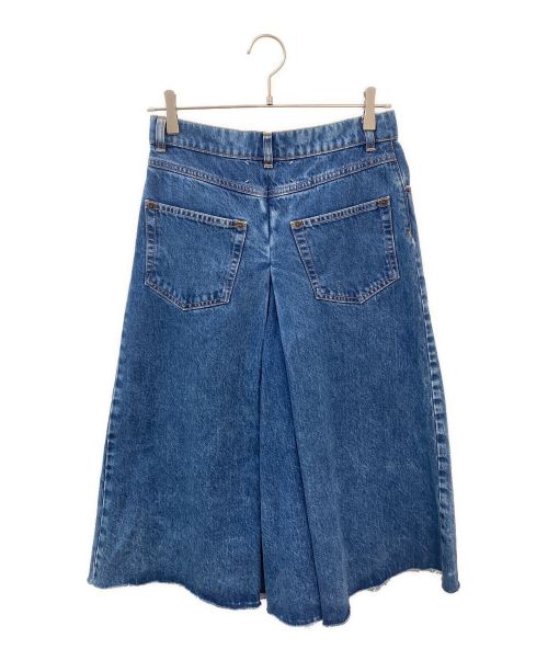 Maison Margiela（メゾンマルジェラ）Maison Margiela (メゾンマルジェラ) デニムキュロットパンツ インディゴ サイズ:38の古着・服飾アイテム