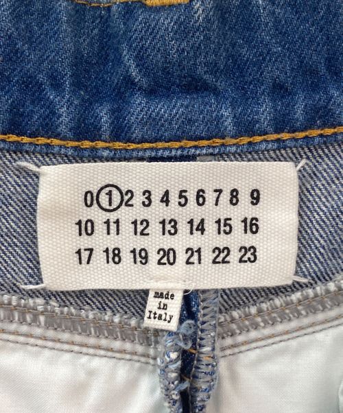 Maison Margiela（メゾンマルジェラ）Maison Margiela (メゾンマルジェラ) デニムキュロットパンツ インディゴ サイズ:38の古着・服飾アイテム