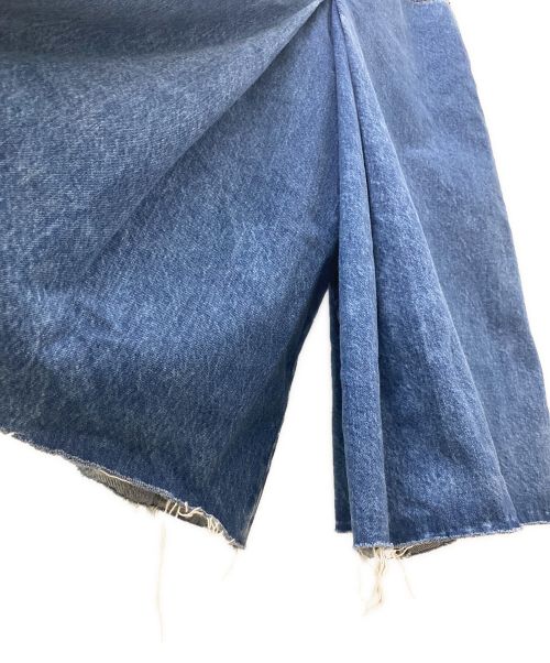 Maison Margiela（メゾンマルジェラ）Maison Margiela (メゾンマルジェラ) デニムキュロットパンツ インディゴ サイズ:38の古着・服飾アイテム