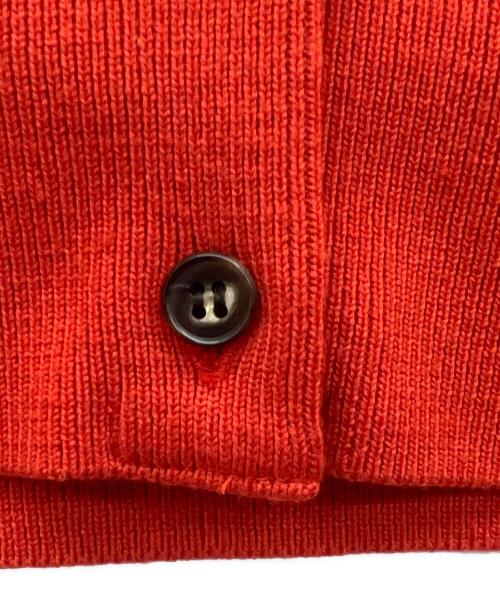 BATONER（バトナ―）BATONER (バトナ―) BABY WOOL CREW NECK CARDIGAN レッド サイズ:1の古着・服飾アイテム