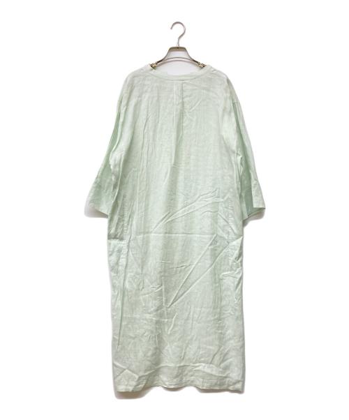 ORCIVAL（オーシバル）ORCIVAL (オーシバル) リネンカフタンワンピース ライトグリーン サイズ:1の古着・服飾アイテム